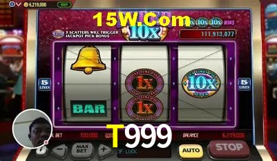 Variedade de jogos na T999